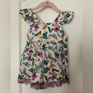 Flutter sleeve top 3t